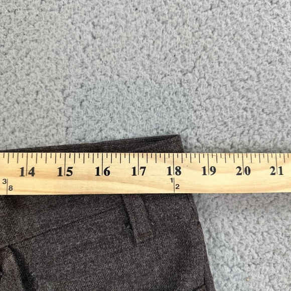 VTG 90s Levis 517 Boot Cut Rancher Pants 38x25* Gray Tex Twill Polyester USA - Picture 6 of 16